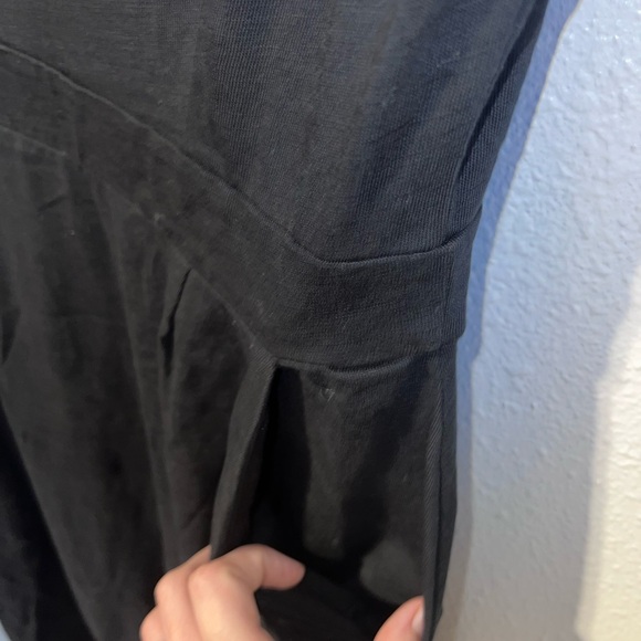 Boden Black Tee Shirt Midi Dress - Picture 4 of 5